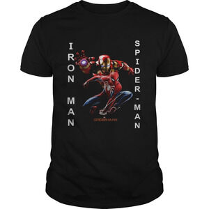 Spiderman Far From Home Iron Man And Spiderman Shirt